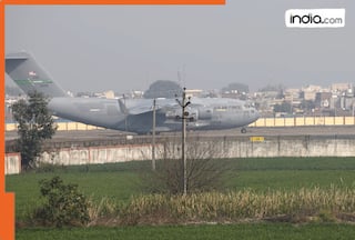 US sends back plane with illegal Indian immigrants to India, highest residents are from..., Gujarat and Haryana have...