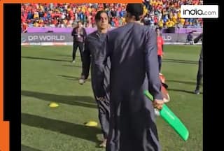 India vs Pakistan: Harbhajan Singh CLASHES with Shoaib Akhtar Champions Trophy match, video goes viral, watch