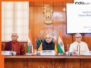 जम्मू-कश्मीर में कब लागू होंगे तीन नए आपराधिक कानून? गृह मंत्री अमित शाह ने तय कर दी तारीख