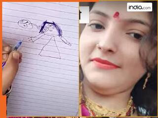 '5 साल की बेटी ने पेंटिंग बनाकर खोला मां की हत्या का राज', ससुराल वाले बता रहे थे खुदकुशी- चौंकाने वाला है मामला