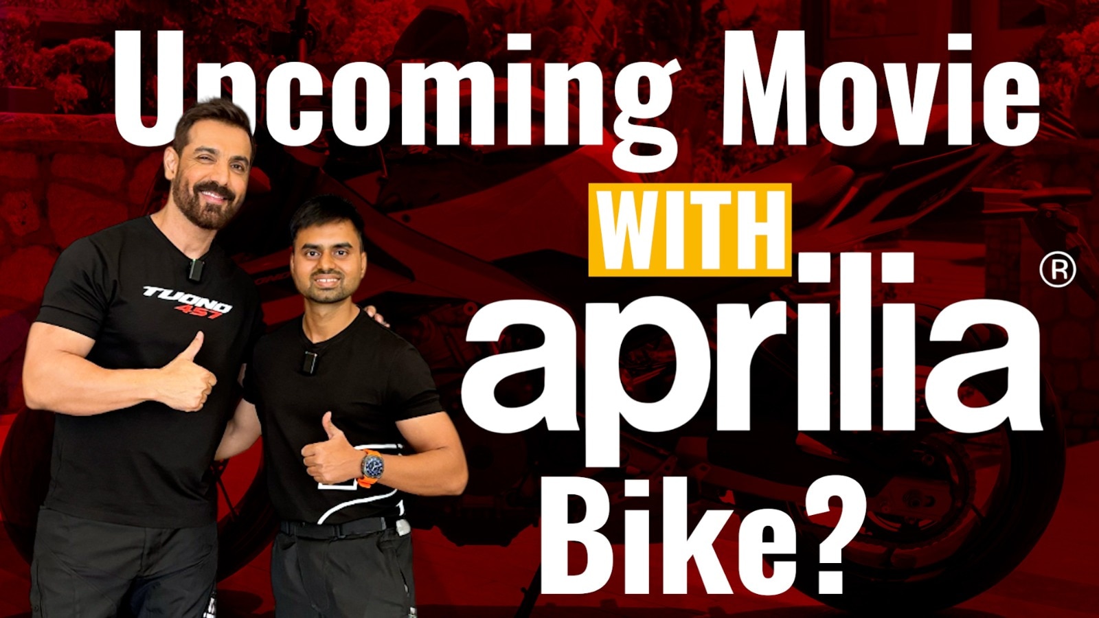Interview: John Abraham Talks About His Upcoming Movie Featuring Aprilia Bikes