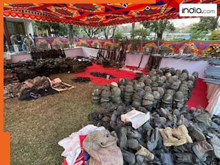 मणिपुर: राज्यपाल की चेतावनी का असर, मैतेई ग्रुप ने सरेंडर किए लूट के हथियार, पिकअप ट्रक पर लाद कर लाए