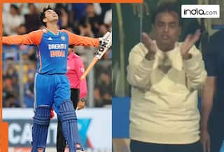 WATCH: Mukesh Ambani's priceless reaction goes viral as Abhishek Sharma smashes record-breaking hundred in 5th T20I
