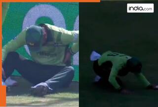 WATCH: Just 2 balls into Champions Trophy, HUGE shock for Pakistan as this star player limps off the field