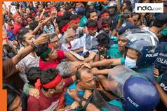 Bangladesh burns again as anti-Hindu Jamaat-e-Islami and students engage in violent clash after..., students set to....