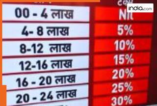 Income tax news: Big change in slab, check the new slab here