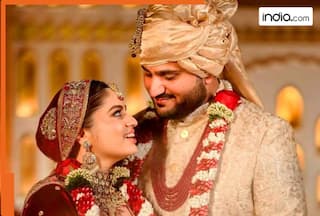 Jeet Adani and Diva Shah's wedding gifts were made by people who lost..., stunning 'Mehendi' decor was done by...