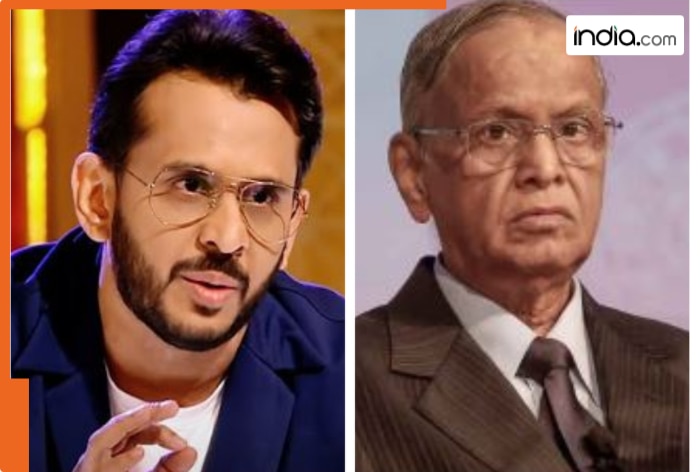 '70 ghanta kaam karna padega', Aman Gupta’s jibe on Narayana Murthy when pitcher in Shark Tank India season 4 says ‘I want to become…’