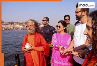 Mukesh Ambani's daughter, Isha Ambani attends Maha Kumbh in traditional pink kurta that is worth Rs...