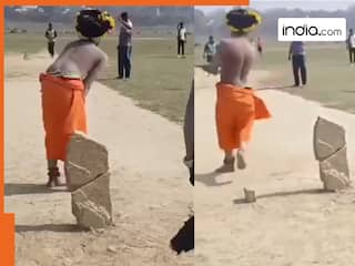 Viral Video: महाकुंभ में क्रिकेट खेलते नजर आए नागा साधु, बल्लेबाजी करते हुए लगाए चौके-छक्के, देखें वीडियो