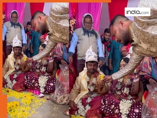 Shaadi Ka Video: शादी में दोस्तों ने फ्रूटी में मिलाकर पिला दी ऐसी चीज, दूल्हे का रिएक्शन देख दुल्हन के उड़ गए होश | देखें वीडियो