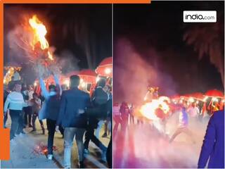 बारात में लड़के ने की ऐसी खतरनाक हरकत, शादी में बुलाने से पहले सौ बार सोचेंगे लोग! देखें Viral Video