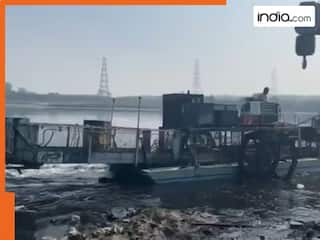 जो केजरीवाल नहीं कर पाए, वह BJP ने कर दिया; शुरू हुआ मैली यमुना का सफाई अभियान