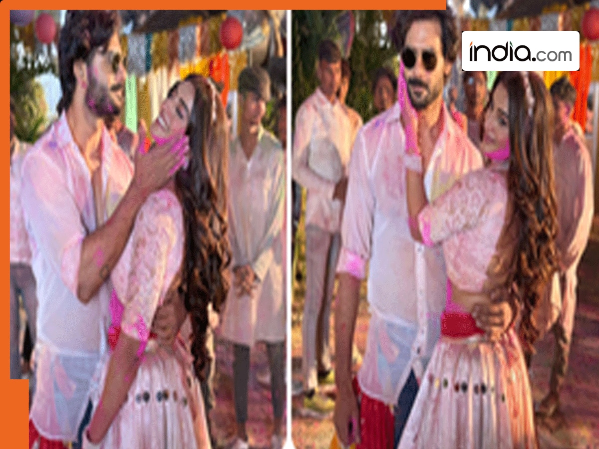 होली की मस्ती में डूबे अक्षरा-विशाल सिंह,  'रंग पिया डाली' में दिया गरदा झाड़