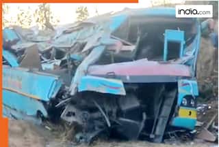 Big Breaking: 7 dead as bus falls into 200-feet gorge on Nashik-Pune highway