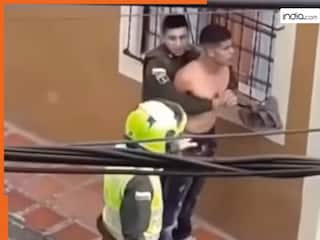 Chor Ka Video: पुलिसवाले को ही पटककर भाग गया चोर, जो हुआ देखते रह जाएंगे | देखें वीडियो
