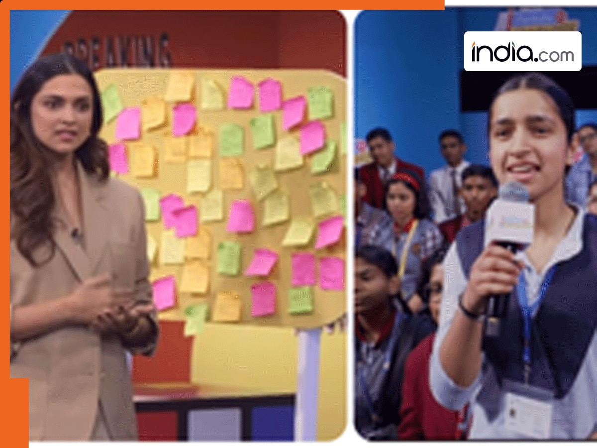 Pariksha Pe Charcha: दीपिका पादुकोण ने बच्चों के साथ खेली गेम, डिप्रेशन-स्ट्रेस दूर करने का आसान उपाय