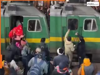 महाकुंभ जाने के लिए नहीं मिली सीट, यात्रियों ने खुद को ट्रेन के लोको केबिन में किया बंद, Viral हो रहा वीडियो