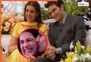 Video: अमृता सिंह ने सैफ के लिए गाया था ये गाना, तो चलते शो में पत्नी को Kiss कर बैठे एक्टर