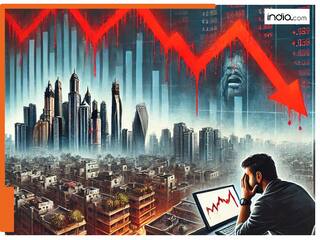 Stock market crash! Sensex falls 1,000 pts, Nifty below 24,750 as IT, FMCG, auto shares drag