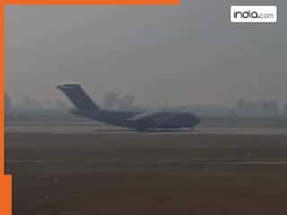 अमेरिका से डिपोर्ट किये गए भारतीयों को लेकर अमृतसर में लैंड हुआ मिलिट्री एयरक्राफ्ट, ज्यादातर डंकी रूट से पहुंचे थे US