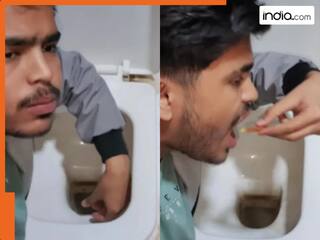 Reel के चक्कर में शख्स ने टॉयलेट में कर डाली ये अजीबोगरीब हरकत, Video देख घूम जाएगा माथा