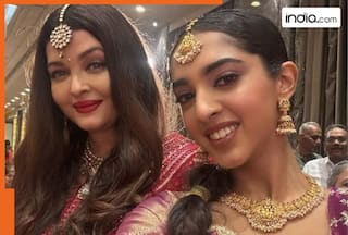 Aishwarya Rai’s photo with Abhishek Bachchan and daughter Aaradhya Bachchan goes viral, after she attends cousin’s wedding, see pics