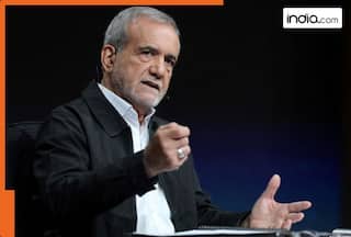 Iran’s President Pezeshkian bows down to Khamenei as he displays his military strength, accused United States of..., Donald Trump to...