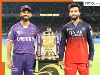 KKR vs RCB: रॉयल चैंलेंजर्स बेंगलुरु ने जीता टॉस, कोलकाता नाइट राइडर्स की पहले बल्लेबाजी