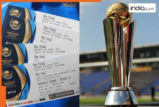 ICC Champions Trophy 2025 final: Match tickets online, price, how to buy and more details