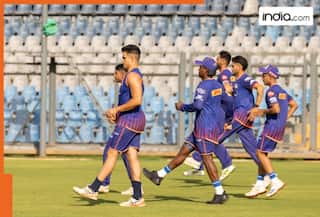Arjun Tendulkar joins Mumbai Indians on Day 1 of training for IPL 2025