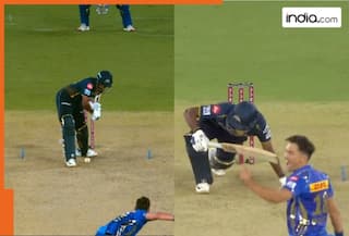 IPL 2025: Trent Boult knocks out Sai Sudharsan with a stunning yorker in GT vs MI clash at Narendra Modi Stadium, video goes viral