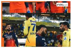 Virat Kohli clashes with Khaleel Ahmed, shoves him pot-match, CSK pacer left stunned, says 'bhaiya bowling...'