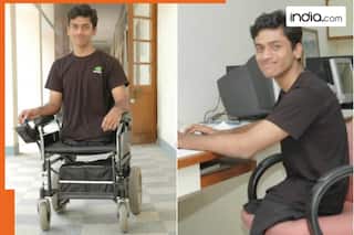 Meet N Naresh, who lost both legs in accident, cleared IIT JEE with AIR..., studied at IIT Madras, got job with..., he is now ...