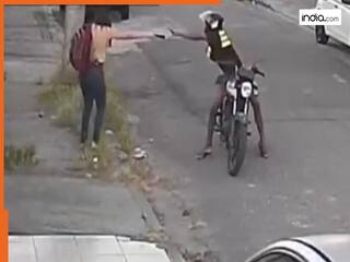 दीदी ने खुद चलकर चोर को न सिर्फ मोबाइल बल्कि पासवर्ड भी दे दिया, चौंका देगा वायरल वीडियो का ये सीन