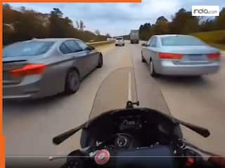 Viral Bike Stunt: मौत को छूकर वापस लौटा बाइक सवार! डरावना स्टंट देख खुली रह जाएंगी आपकी आंखें