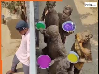 'होली पर किसी पर विश्वास न करें' Viral वीडियो देखकर आप भी यही कहेंगे, सोशल मीडिया पर मचा रहा धमाल!