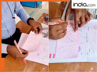 आंसर शीट चेकिंग में लग रहा था घंटों का वक्त, टीचर ने इस्तेमाल  की अपनी निंजा टेक्नीक.Viral Video  देख सब हो गए हैरान.