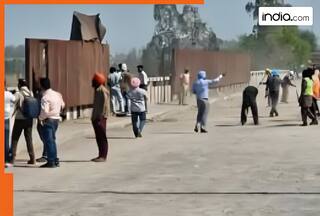 Farmers Protest:  Traffic resumes at Shambhu border, Khanauri after a year, protesting farmers detained by Punjab Police