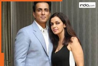 Sonu Sood's wife, Sonali, sustains injuries in a car accident, actor shares update