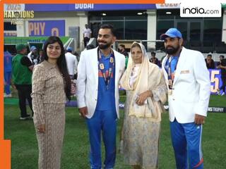 विराट कोहली ने चैंपियंस ट्रॉफी जीतने के बाद मोहम्मद शमी की मां के छुए पैर- VIDEO ने जीता फैंस का दिल