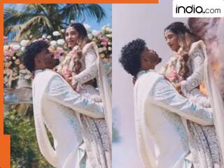 वेडिंग फोटोशूट के बीच अचानक हुआ जोरदार धमाका! Viral Video देख दंग रह जाएंगे आप