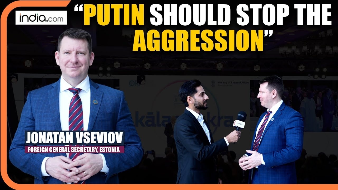 Raisina 2025: Estonian Foreign Secretary Speaks On India's Relation and Russian-Ukraine War