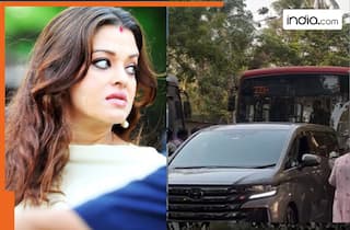 Aishwarya Rai's bouncer slaps bus driver after his vehicle hit her car? Here's truth behind viral video