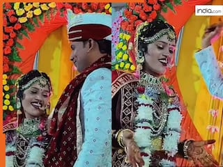 Dulhan Ka Video: मनपसंद दूल्हे को देख खुशी ना छिपा सकी दुल्हन, स्टेज पर जो किया देखते रह जाएंगे | देखें वीडियो