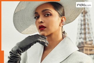 Deepika Padukone turns heads in white oversized blazer dress and hat at Paris Fashion Week; Her bold... win Ranveer Singh's heart