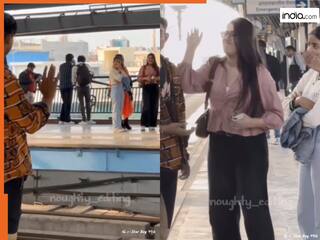 Ladki Ka Video: इशारा करके फंस गया लड़का, लड़की ने पास बुलाकर किया ऐसा हाल | देखें वीडियो