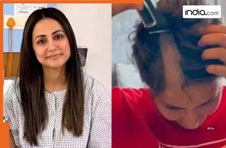 Hina Khan sent her first bald photo to her special friend, a handsome hunk, his name is..., not Salman Khan