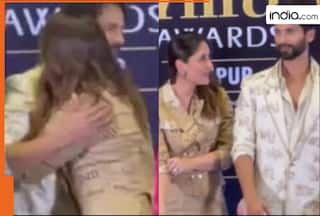 Kareena Kapoor Khan, Shahid Kapoor's cute hug at IIFA 2025 goes viral; netizens ask, 'Salman, Aishwarya kab?' - Watch video