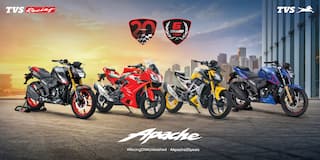 TVS Apache Marks 20 Years and 6 Million Units